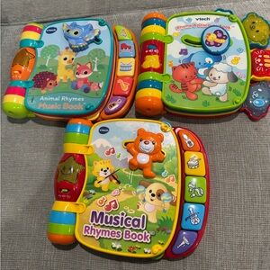 Vtech Musical Rhymes Book - Multicolor